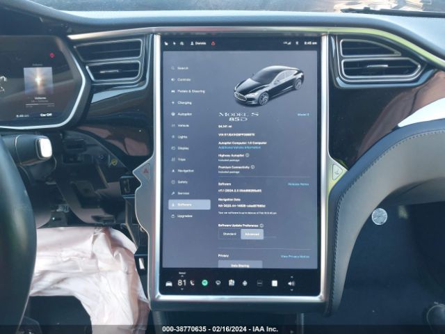 5YJSA1H29FF096870 Tesla Model S 70d/85d/p85d