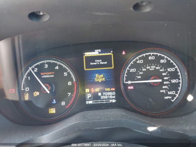 JF2SKARC7MH458391 Subaru Forester Sport