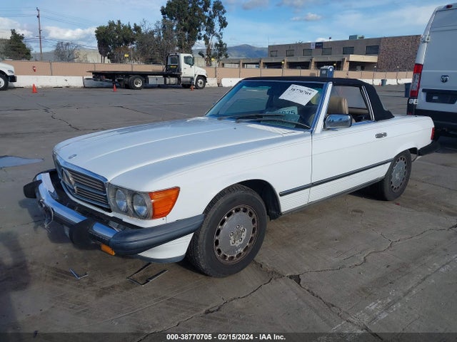 1989 MERCEDES-BENZ 560 SL VIN: WDBBA48D6KA096295