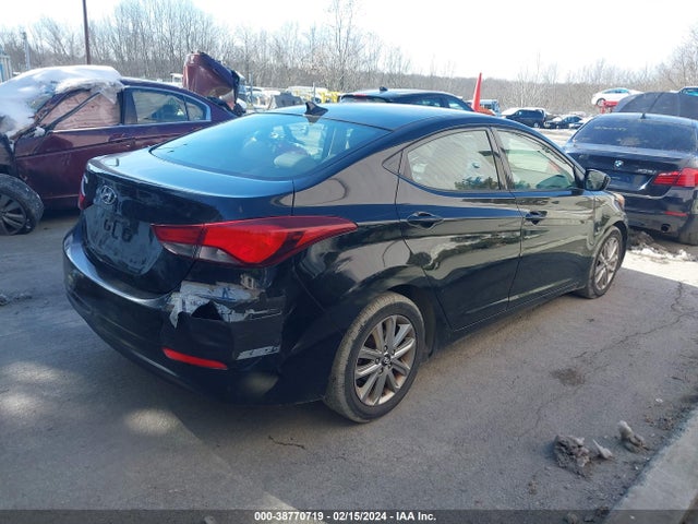 2014 HYUNDAI ELANTRA SE VIN: 5NPDH4AE3EH484154