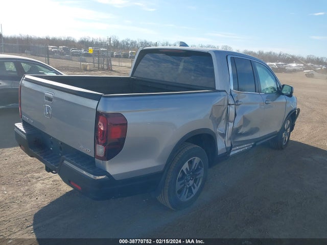 Honda Ridgeline Rtl-t 2017 5FPYK3F66HB008005 Image 4