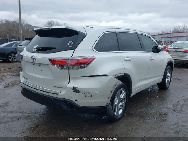 2015 TOYOTA HIGHLANDER LIMITED V6 VIN: 5TDDKRFH1FS130341