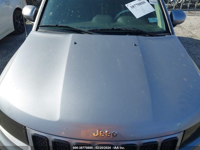 2016 JEEP COMPASS LATITUDE VIN: 1C4NJCEA7GD636620