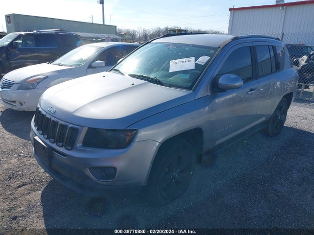 2016 JEEP COMPASS LATITUDE VIN: 1C4NJCEA7GD636620