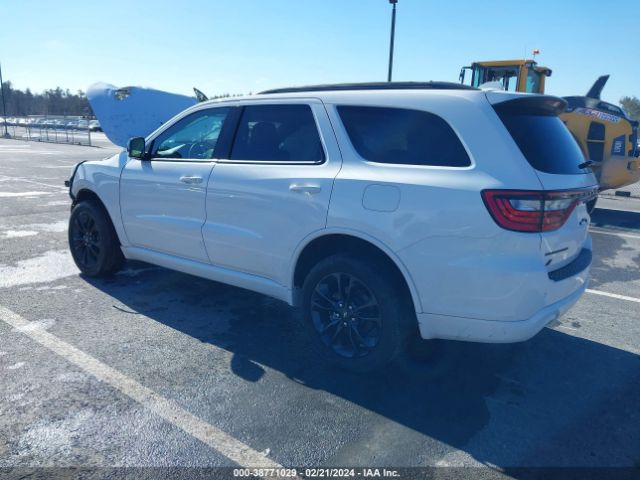 1C4RDJDG6MC664171 Dodge Durango Gt Plus Awd