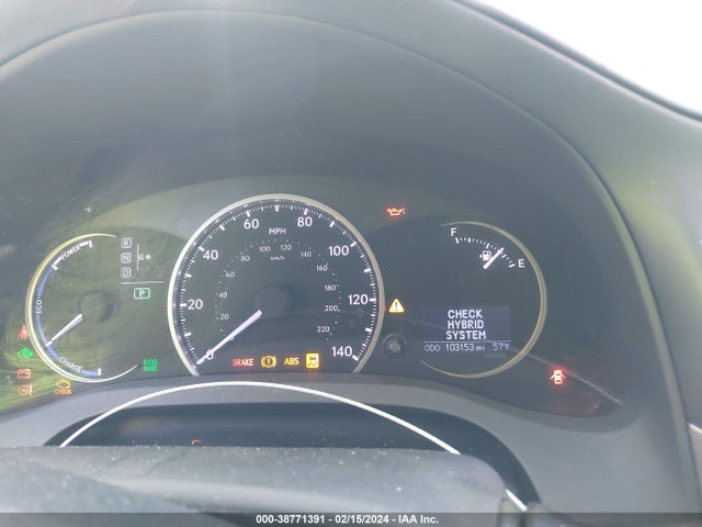 JTHKD5BH7H2295884 Lexus CT 200H