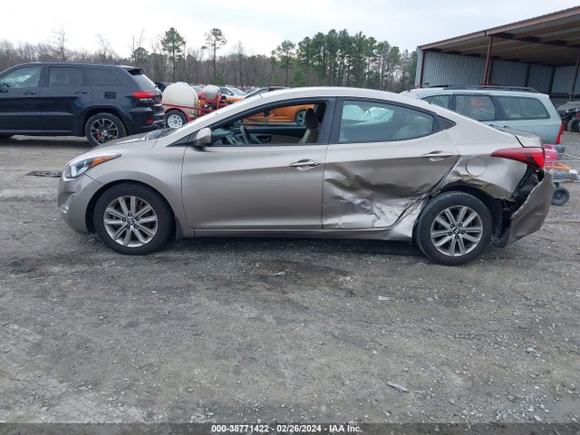 2014 HYUNDAI ELANTRA SE VIN: 5NPDH4AE0EH545489