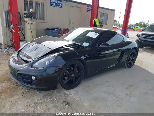 2016 PORSCHE CAYMAN WP0AA2A81GK171579 Photo 1
