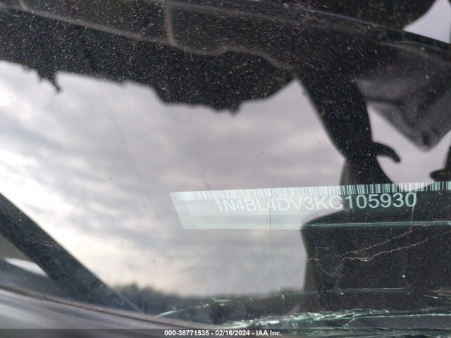 Nissan Altima 2.5 Sv 2019 1N4BL4DV3KC105930 Image 9