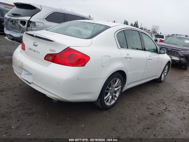 2010 INFINITI G37X VIN: JN1CV6AR8AM254034
