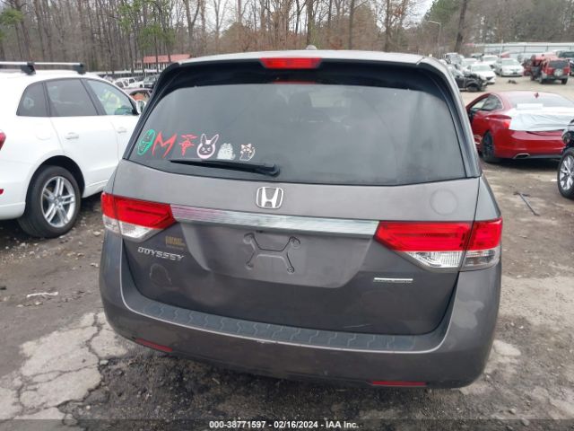5FNRL5H39GB028286 Honda ODYSSEY SE