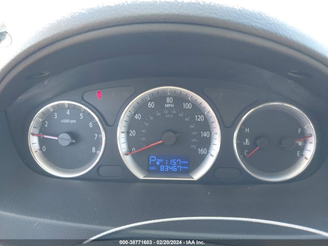 2009 HYUNDAI SONATA GLS VIN: 5NPET46C59H409844