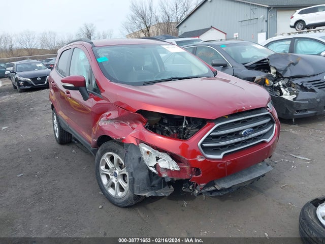 Ford Ecosport Se 2019 MAJ6S3GL0KC309142 Image 1