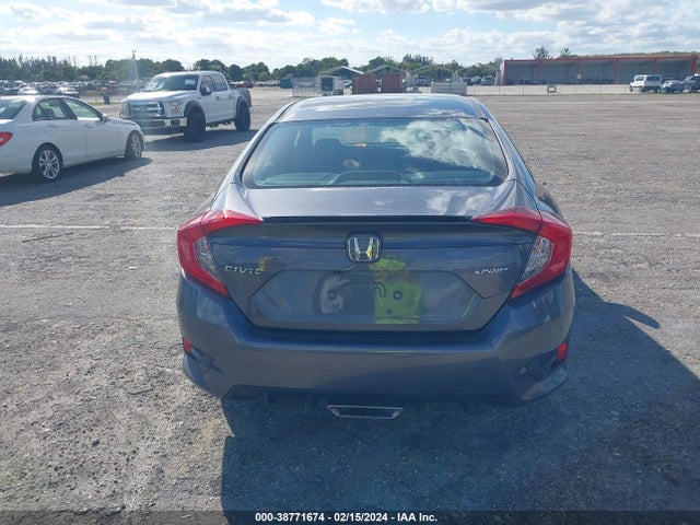 2020 HONDA CIVIC SPORT VIN: 2HGFC2F87LH592833