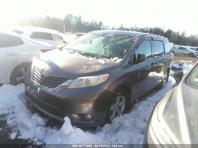2012 TOYOTA SIENNA BASE V6 7 PASSENGER VIN: 5TDZK3DC9CS203414