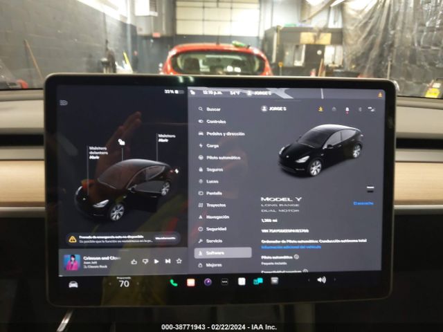 7SAYGDEE0PA183700 Tesla Model Y Awd/long Range Dual Motor All-wheel Drive