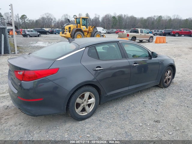 KIA Optima Lx 2015 KNAGM4A74F5645829 Image 4