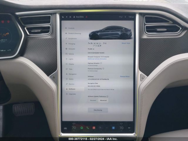 5YJSA1E28GF143490 Tesla Model S 60d/70d/75d/85d/90d
