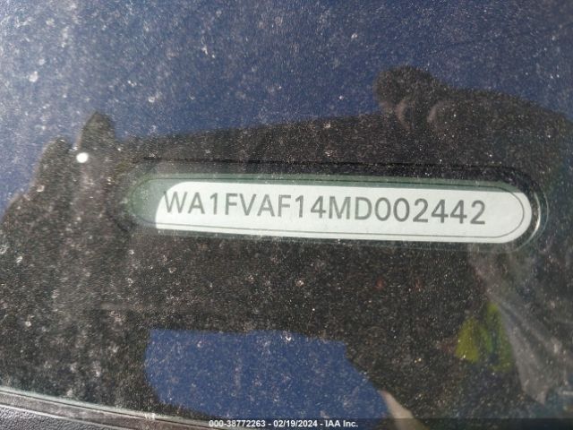 WA1FVAF14MD002442 Audi Q8 Prestige 55 Tfsi Quattro Tiptronic