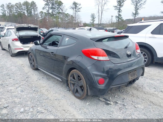 Hyundai Veloster Turbo W/black 2014 KMHTC6AE6EU199844 Image 3