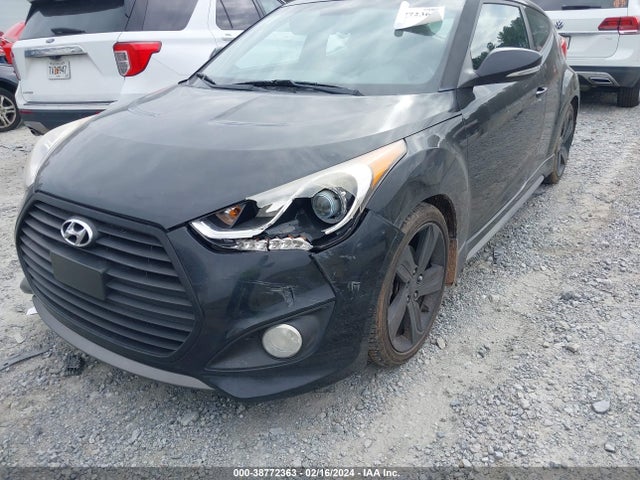 Hyundai Veloster Turbo W/black 2014 KMHTC6AE6EU199844 Image 6