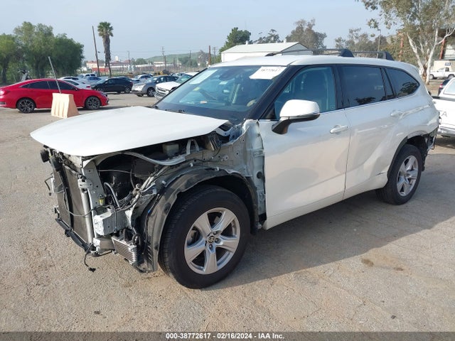 Toyota Highlander L 2021 5TDCZRAH6MS527085 Image 2