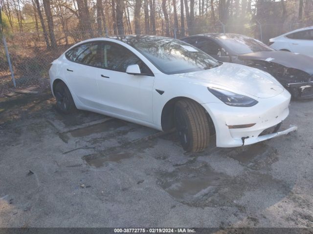 Продажа на аукционе авто 2023 Tesla Model 3 Rear-wheel Drive, vin: 5YJ3E1EA5PF611501, номер лота: 38772775