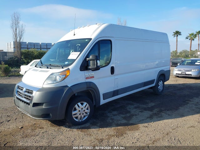 2018 Ram Promaster 2500 High Roof 159 Wb მანქანა იყიდება აუქციონზე, vin: 3C6TRVDG0JE111719, აუქციონის ნომერი: 38772823
