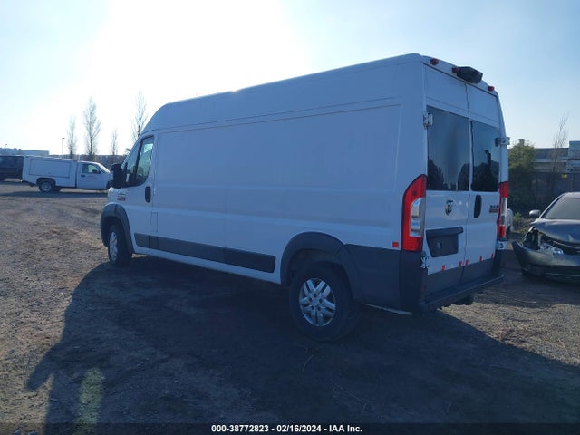 2018 Ram Promaster 2500 High Roof 159 Wb მანქანა იყიდება აუქციონზე, vin: 3C6TRVDG0JE111719, აუქციონის ნომერი: 38772823