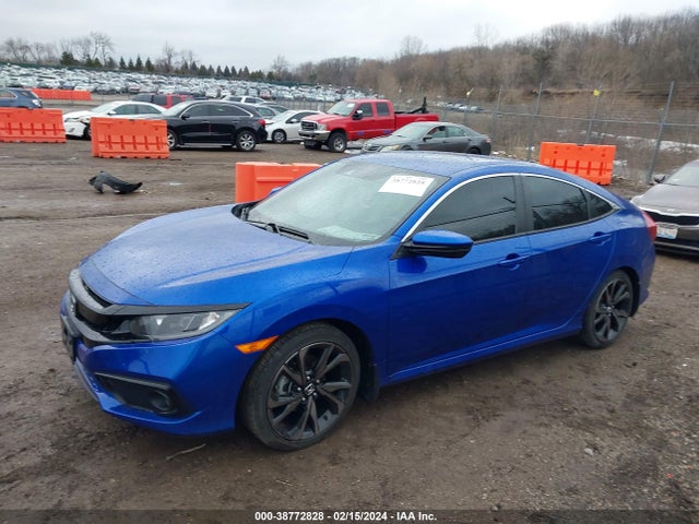 Honda Civic Sport 2020 2HGFC2F85LH564304 Image 2