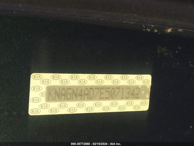 KIA Optima Hybrid Ex 2014 KNAGN4AD7E5071342 Image 9