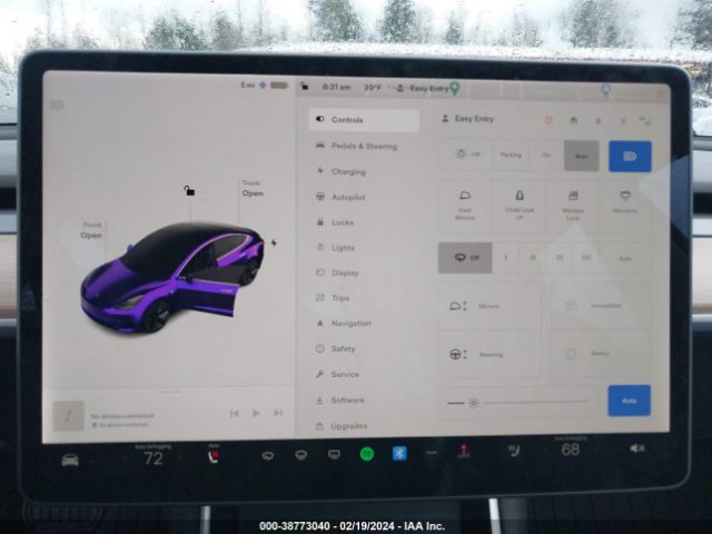 5YJ3E1EB1KF208794 Tesla Model 3 Long Range/performance