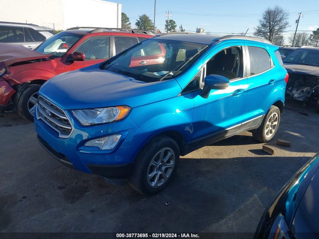 MAJ6P1UL8JC189552 Ford Ecosport Se