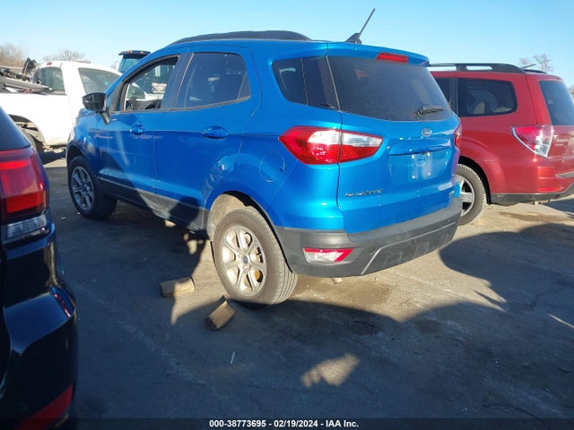 MAJ6P1UL8JC189552 Ford Ecosport Se