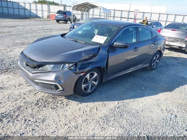 Honda Civic Lx 2021 2HGFC2F66MH550668 Image 2