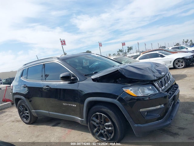 2018 JEEP COMPASS LATITUDE FWD VIN: 3C4NJCBB9JT227663