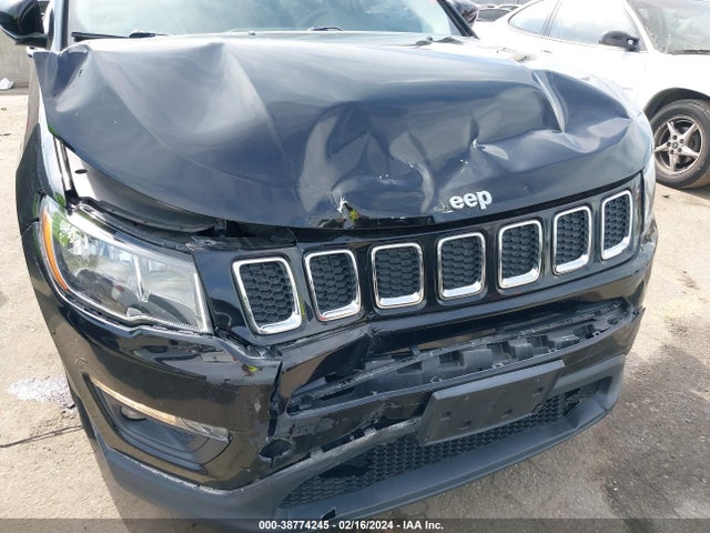 2018 JEEP COMPASS LATITUDE FWD VIN: 3C4NJCBB9JT227663