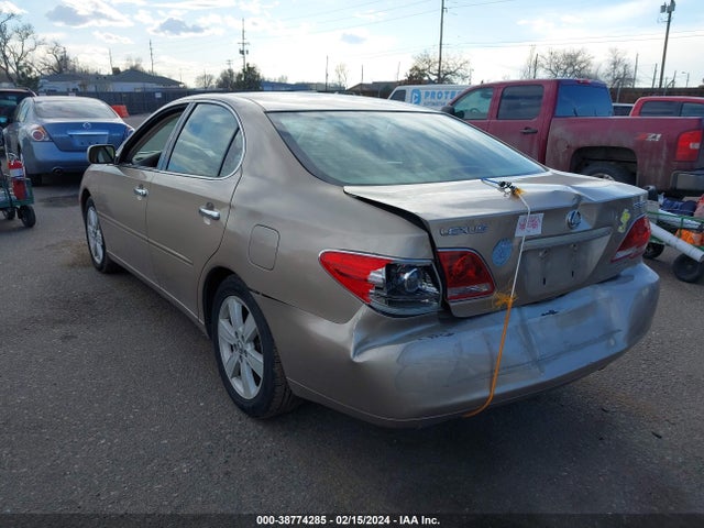 2005 LEXUS ES 330 VIN: JTHBA30G055110768