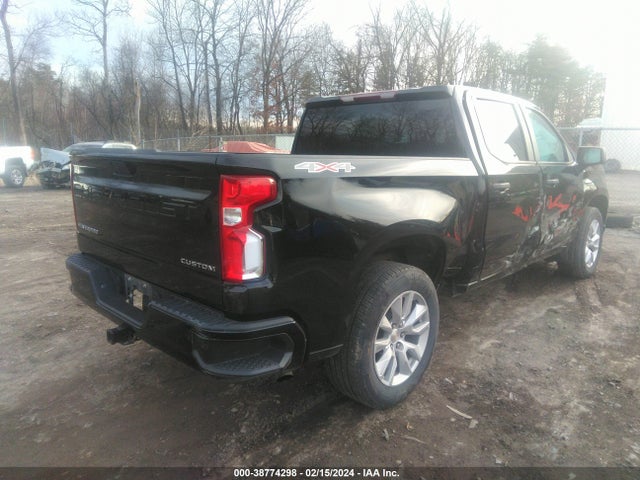 Chevrolet Silverado 1500 4wd  Short Bed Custom 2021 3GCPYBEKXMG338648 Image 4