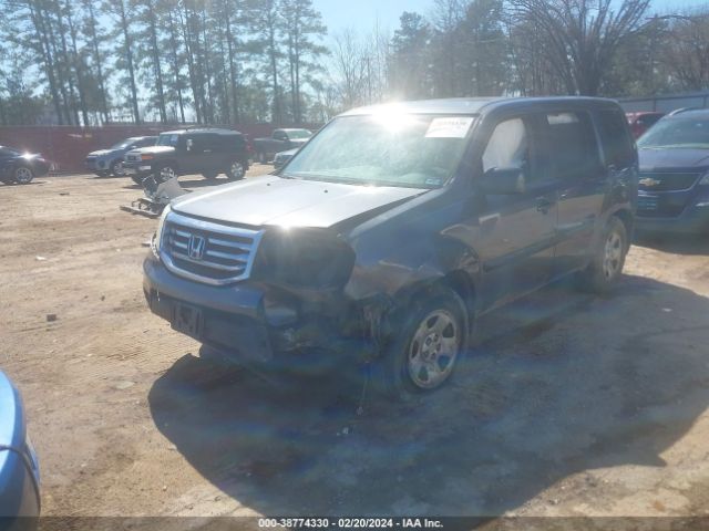 5FNYF3H2XEB019835 Honda PILOT LX