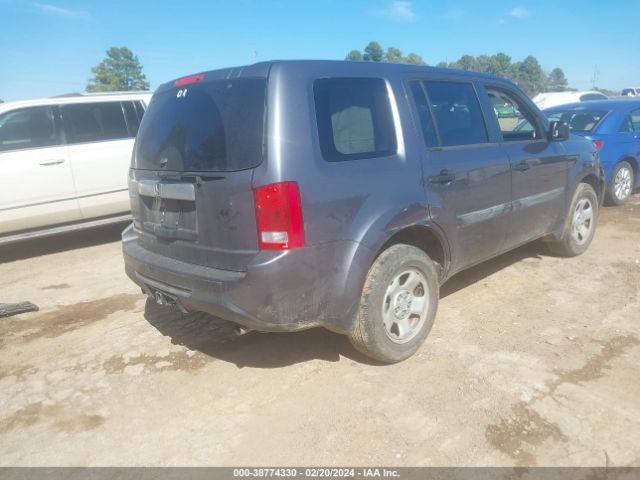 5FNYF3H2XEB019835 Honda PILOT LX