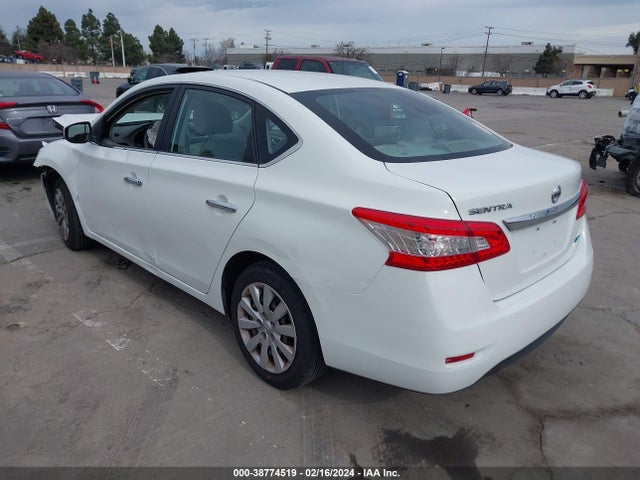 2014 NISSAN SENTRA S VIN: 3N1AB7AP3EL640364