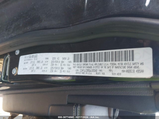 1C4PJLCB9GW125502 Jeep Cherokee Altitude
