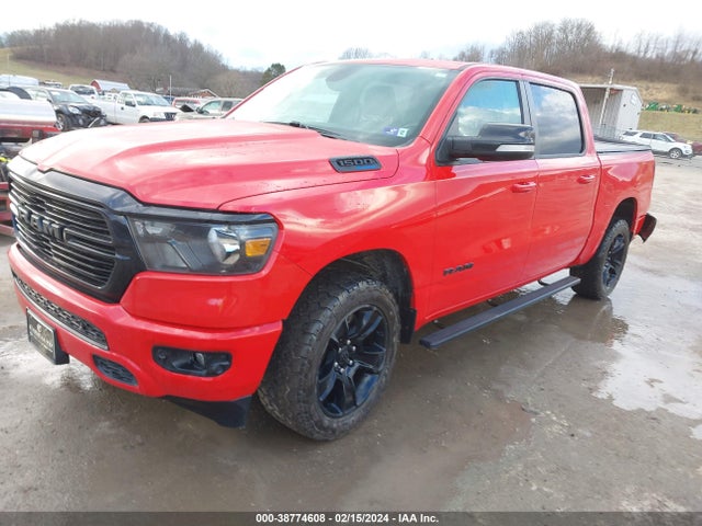 RAM 1500 Big Horn  4x4 5'7 Box 2021 1C6SRFFT4MN644202 Image 2
