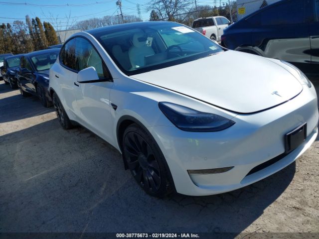 2021 TESLA MODEL Y 5YJYGDEF9MF209408