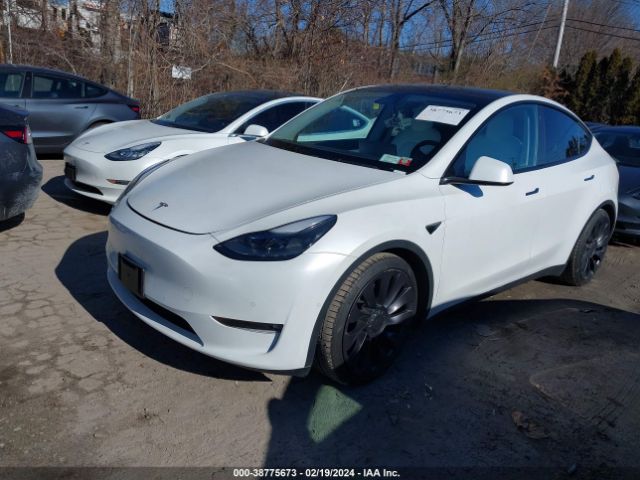 2021 TESLA MODEL Y 5YJYGDEF9MF209408 Photo 1