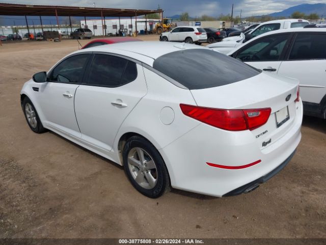 KNAGM4A79F5546987 KIA Optima Lx