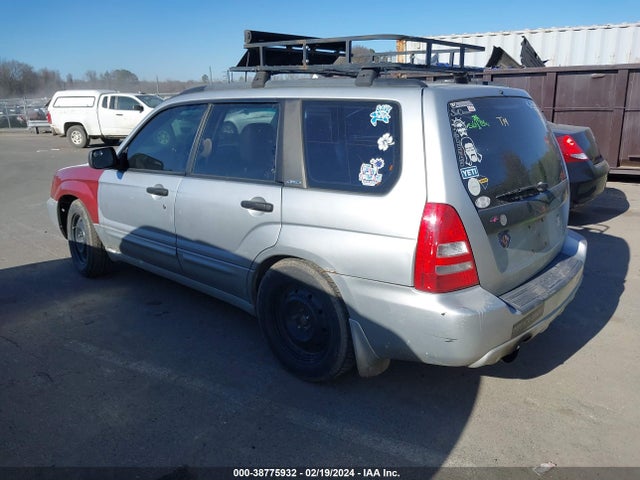 2003 SUBARU FORESTER XS VIN: JF1SG65653H709247