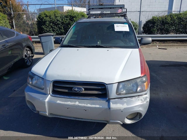 2003 SUBARU FORESTER XS VIN: JF1SG65653H709247