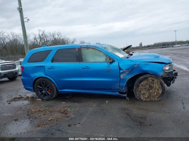 1C4SDJGJ0JC408192 Dodge Durango Srt Awd